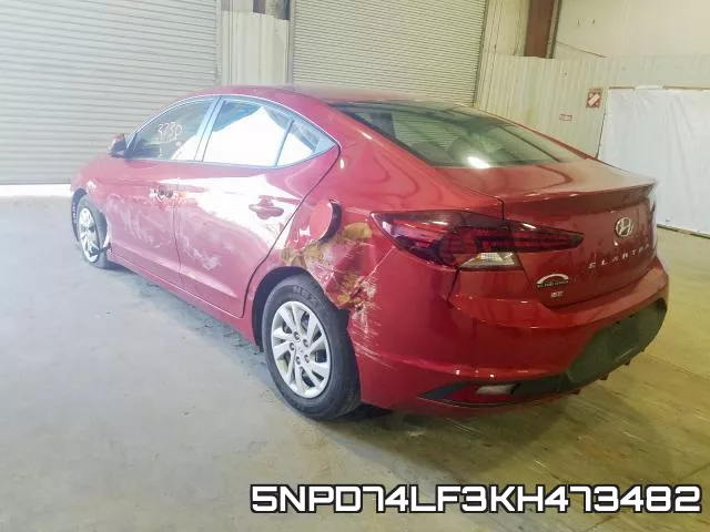 5NPD74LF3KH473482 фото 4
