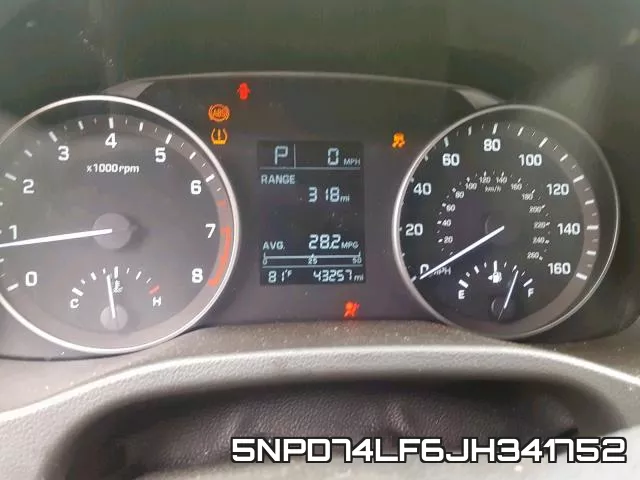 5NPD74LF6JH341752 фото 9