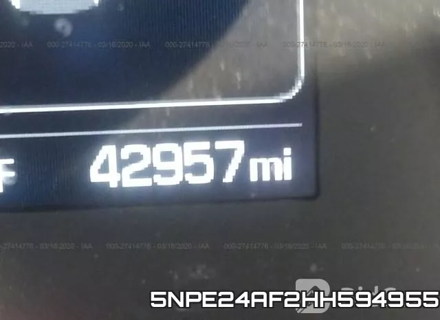 5NPE24AF2HH594955 фото 8