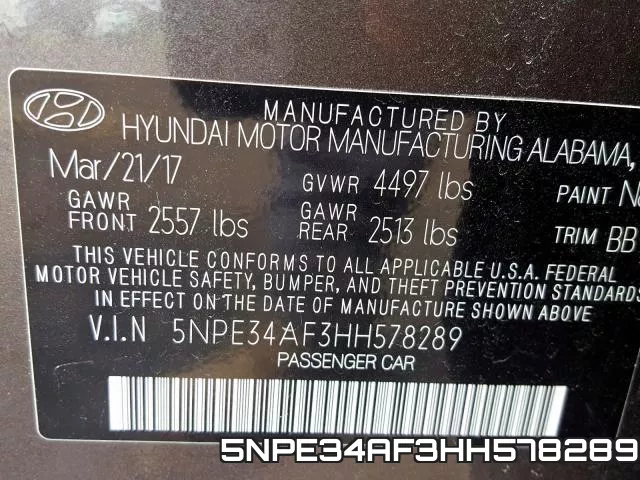 5NPE34AF3HH578289 фото 2