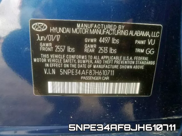 5NPE34AF8JH610711 фото 2