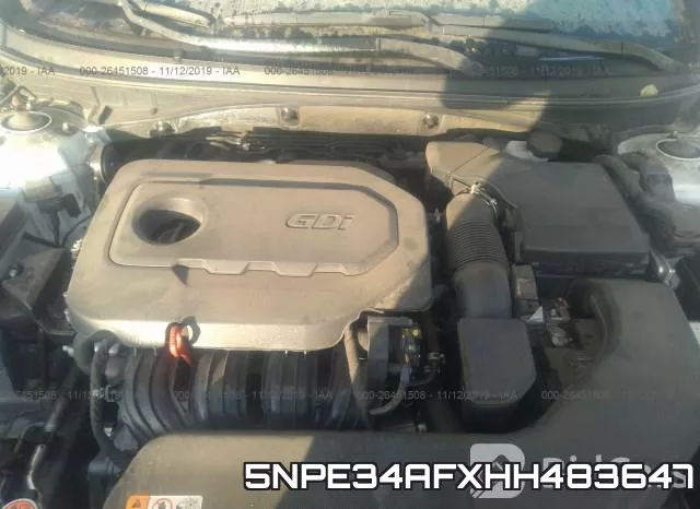 5NPE34AFXHH483647 фото 2