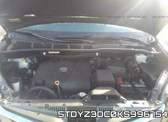 5TDYZ3DC0KS996754 фото 2