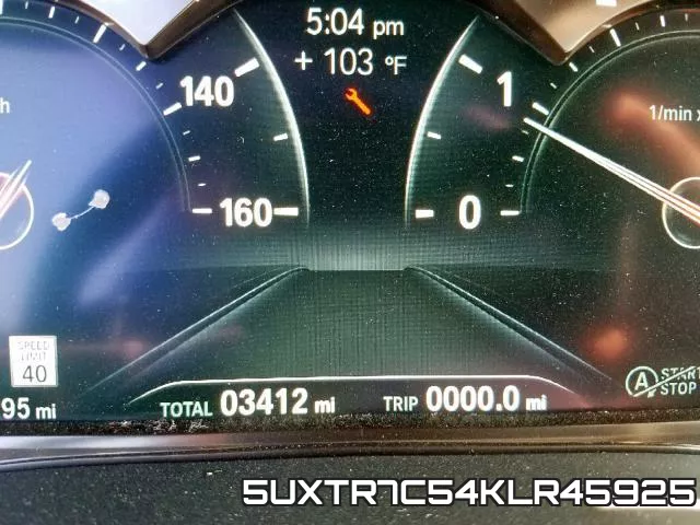5UXTR7C54KLR45925 фото 9