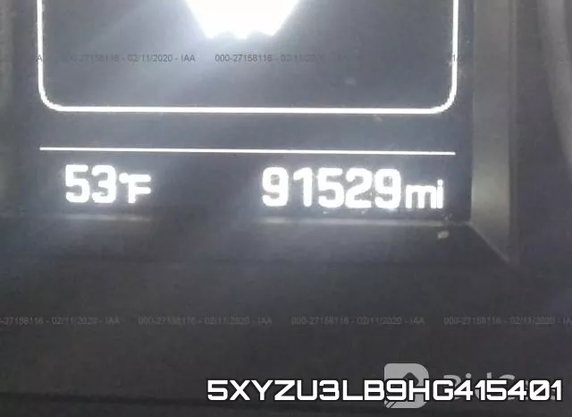 5XYZU3LB9HG415401 фото 8