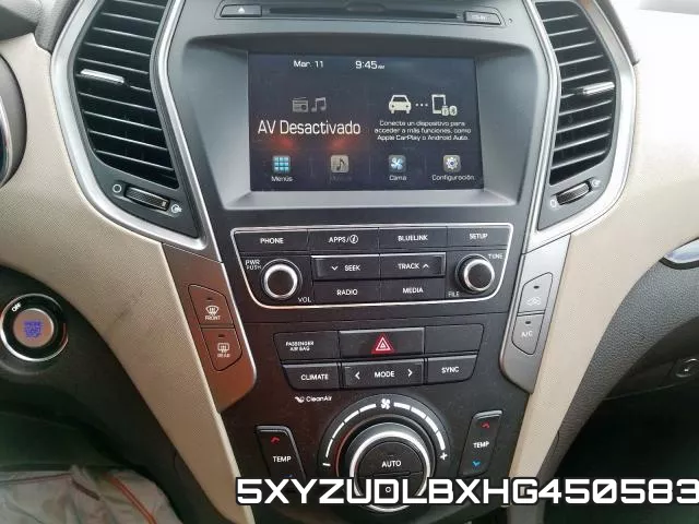 5XYZUDLBXHG450583 фото 10