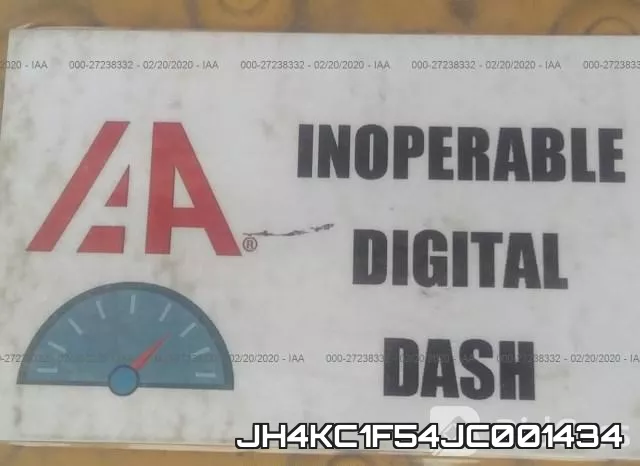 JH4KC1F54JC001434 фото 8