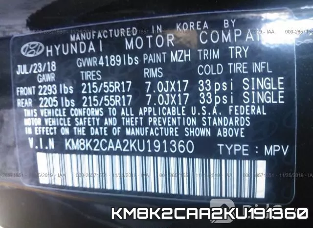 KM8K2CAA2KU191360 фото 10