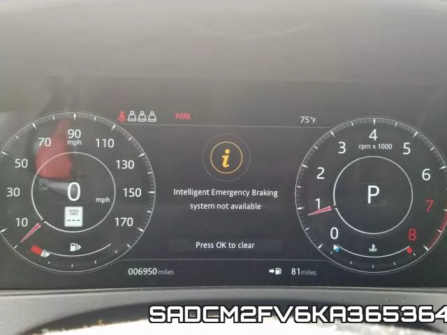 SADCM2FV6KA365364 фото 9