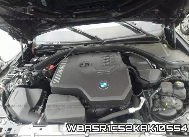 WBA5R1C52KAK10554 фото 2