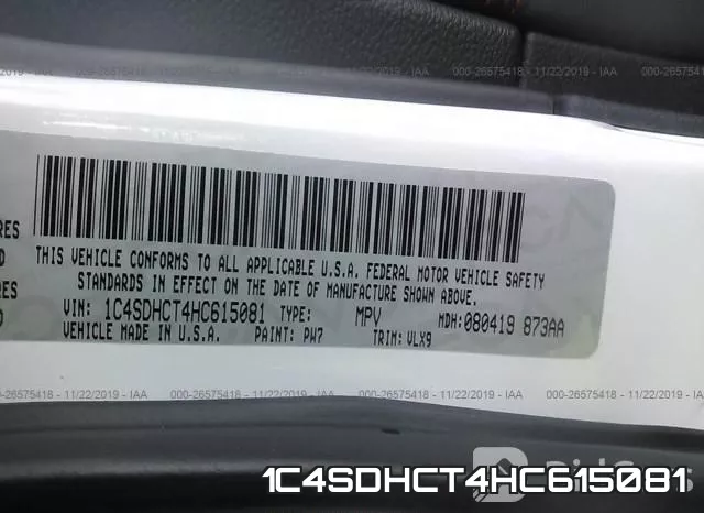 1C4SDHCT4HC615081 фото 10