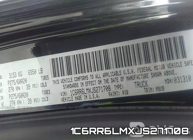 1C6RR6LMXJS271708 фото 10