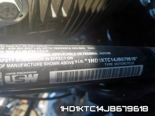 1HD1KTC14JB679618 фото 2