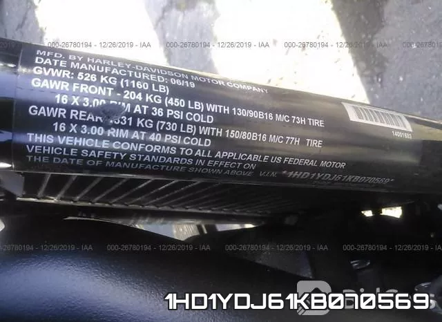 1HD1YDJ61KB070569 фото 2