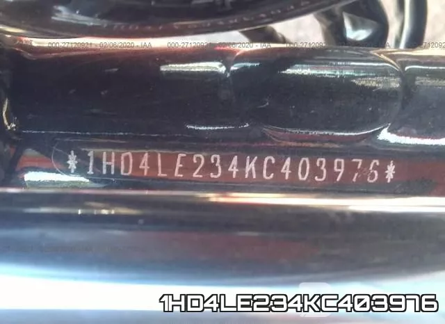 1HD4LE234KC403976 фото 2