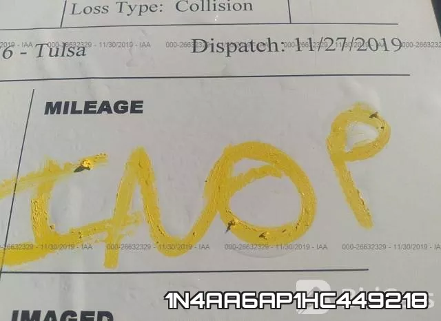 1N4AA6AP1HC449218 фото 8