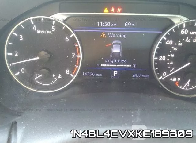 1N4BL4CVXKC189309 фото 8