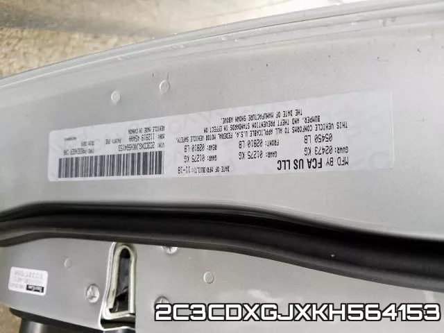 2C3CDXGJXKH564153 фото 2