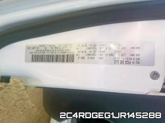 2C4RDGEG1JR145288 фото 2