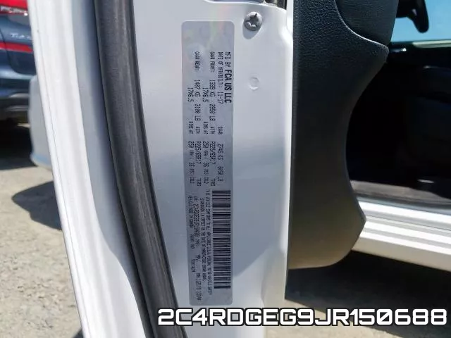 2C4RDGEG9JR150688 фото 2