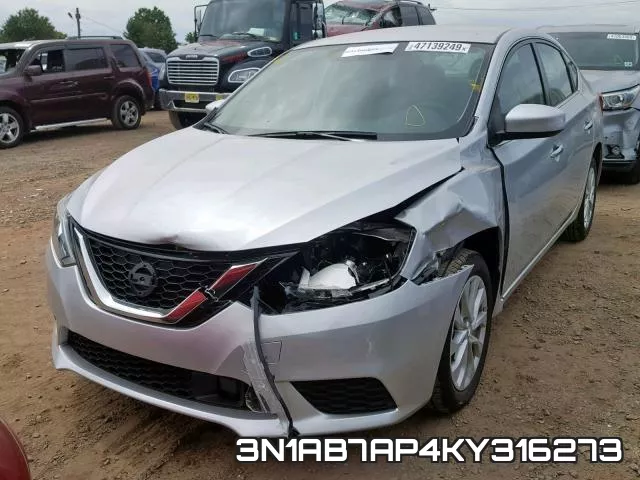 3N1AB7AP4KY316273 фото 3