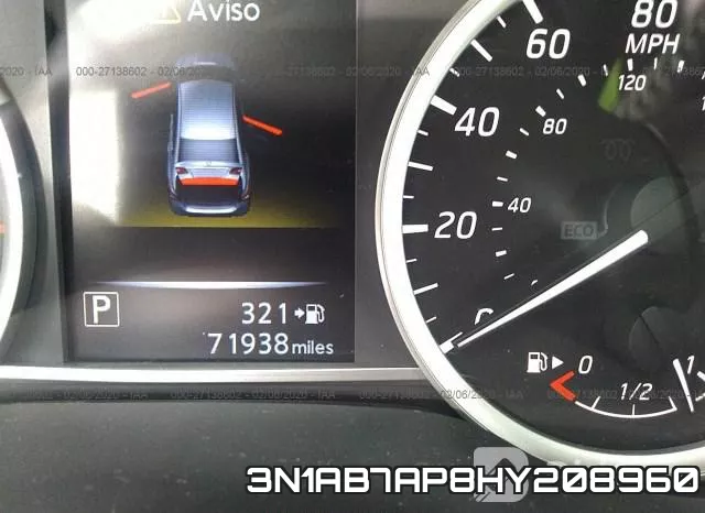 3N1AB7AP8HY208960 фото 8