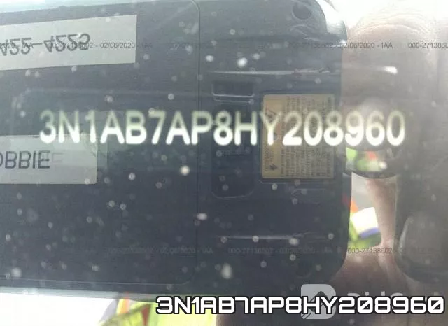 3N1AB7AP8HY208960 фото 10