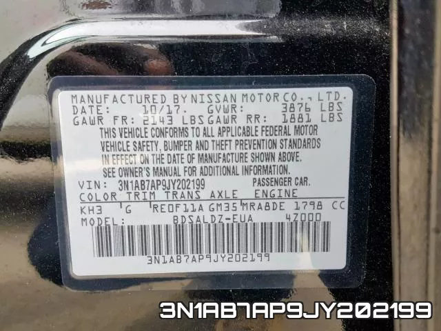 3N1AB7AP9JY202199 фото 2
