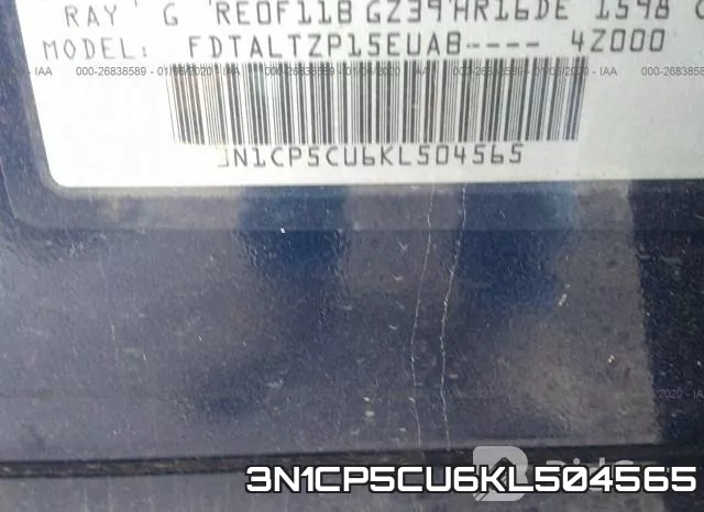3N1CP5CU6KL504565 фото 10