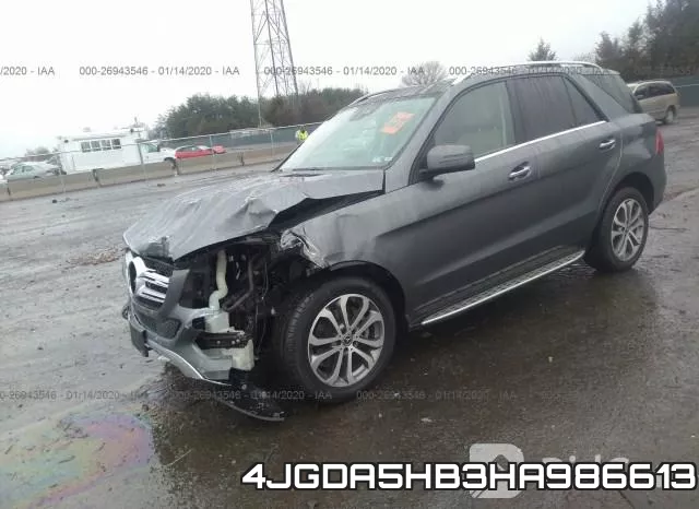 4JGDA5HB3HA986613 фото 3