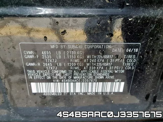 4S4BSAAC0J3357675 фото 2