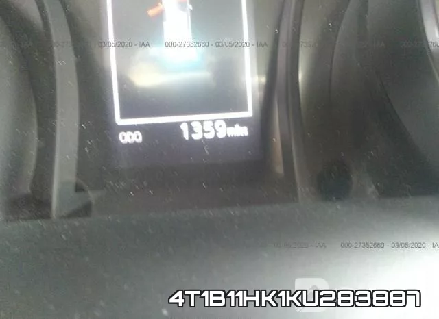 4T1B11HK1KU283887 фото 8