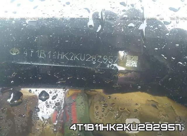 4T1B11HK2KU282957 фото 10