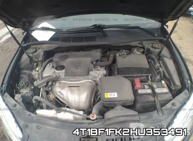 4T1BF1FK2HU353491 фото 2