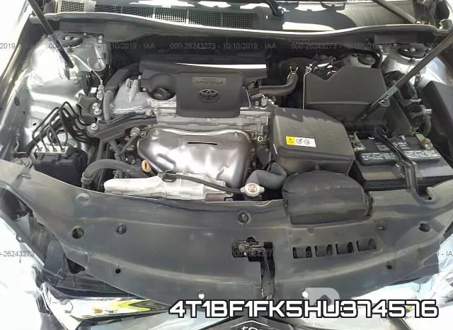 4T1BF1FK5HU374576 фото 2