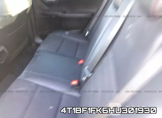 4T1BF1FK6HU301930 фото 9
