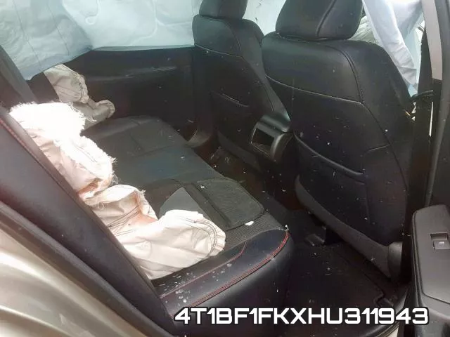 4T1BF1FKXHU311943 фото 7