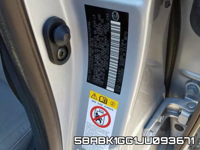 58ABK1GG1JU093671 фото 2