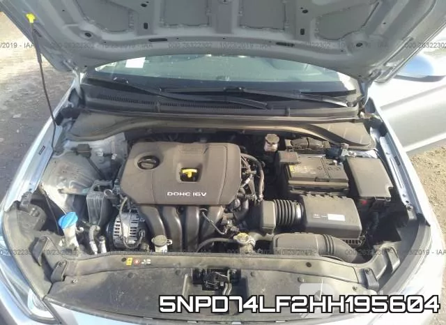 5NPD74LF2HH195604 фото 2