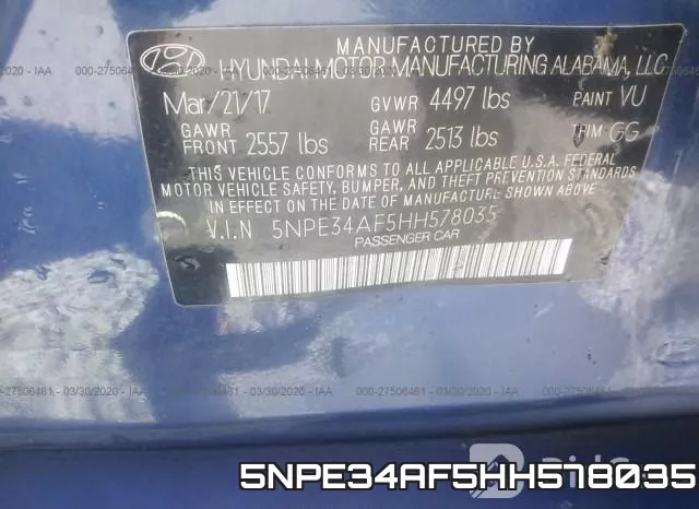 5NPE34AF5HH578035 фото 10