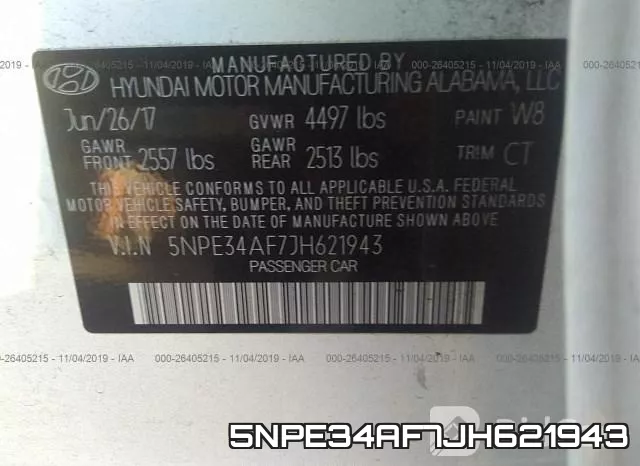 5NPE34AF7JH621943 фото 10