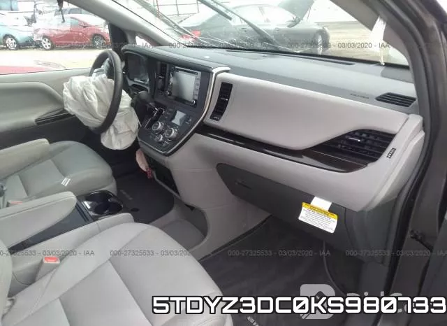 5TDYZ3DC0KS980733 фото 6