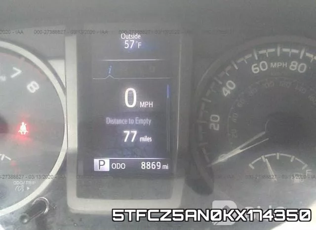 5TFCZ5AN0KX174350 фото 8