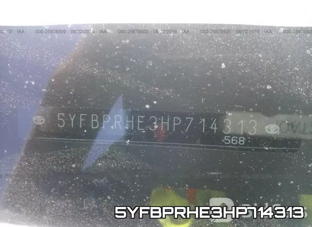 5YFBPRHE3HP714313 фото 10