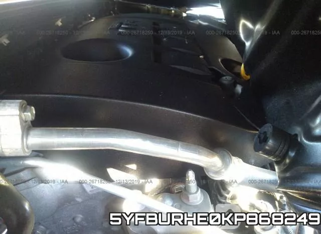 5YFBURHE0KP868249 фото 2