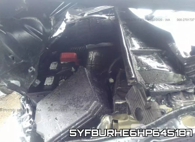 5YFBURHE6HP645187 фото 2