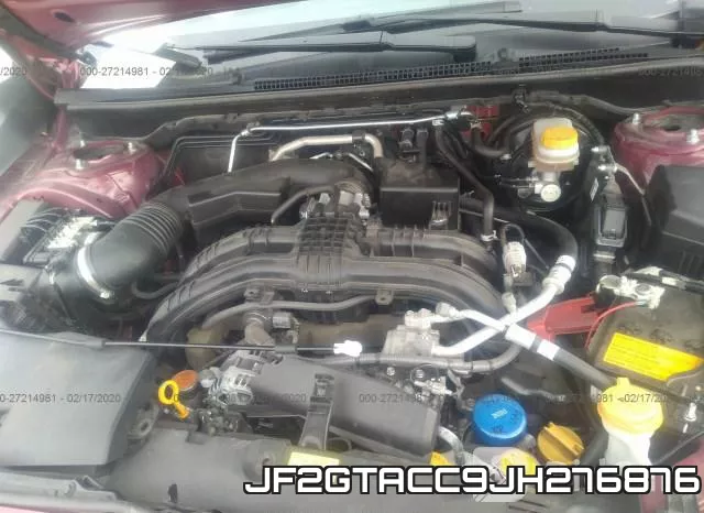 JF2GTACC9JH276876 фото 2
