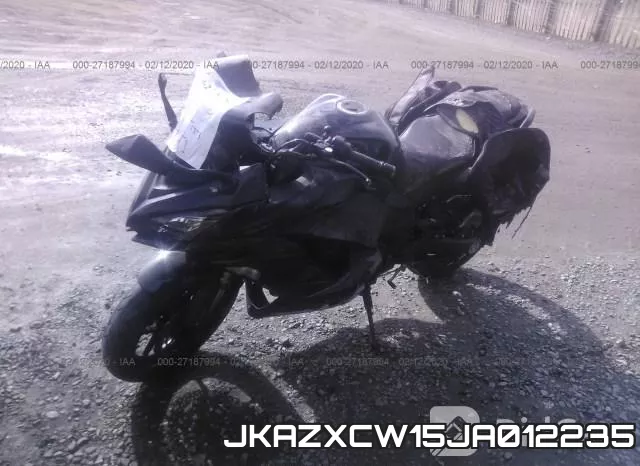 JKAZXCW15JA012235 фото 3