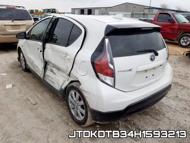 JTDKDTB34H1593213 фото 4