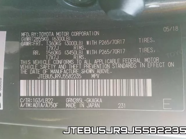 JTEBU5JR9J5582235 фото 2